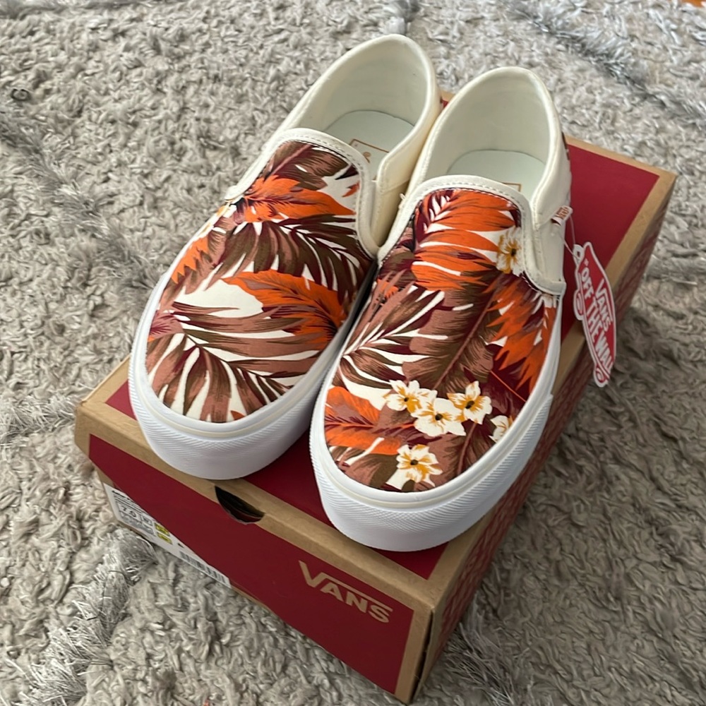 Vans Asher platform size 7